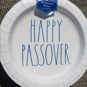 Rae Dunn Blue and White Dessert Plates